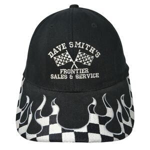 Dave Smith's Frontier Sales & Reserve Baseball Cap Black One Size Magic Headwear